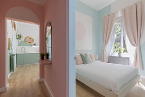 2 soveværelser, skrivebord, strygejern/strygebræt, gratis Wi-Fi