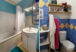 Toallas, jabón, papel de baño 
