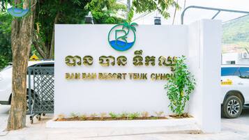 Fassade der Unterkunft