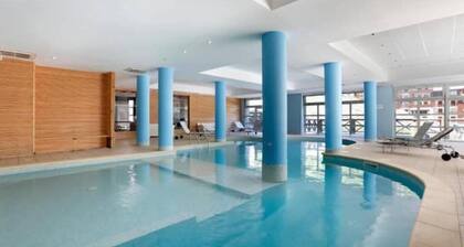 T2 montagne cosi pied des pistes- piscine hammam