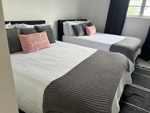 1 bedroom, iron/ironing board, travel crib, free WiFi