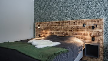 Basic Double Room | Premium bedding, blackout drapes, soundproofing, free WiFi
