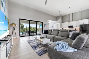 Smart TV, chimenea, videojuegos y libros