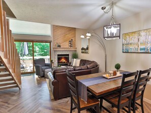 Interior - Trout Creek Condo #125 - Harbor Springs Michigan - Two Bedroom Loft (Harbor Springs)