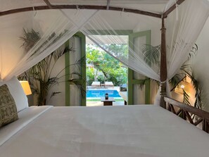 Deluxe Double Room, Bathtub, Pool View | View from room - Zen House (Ahangama)