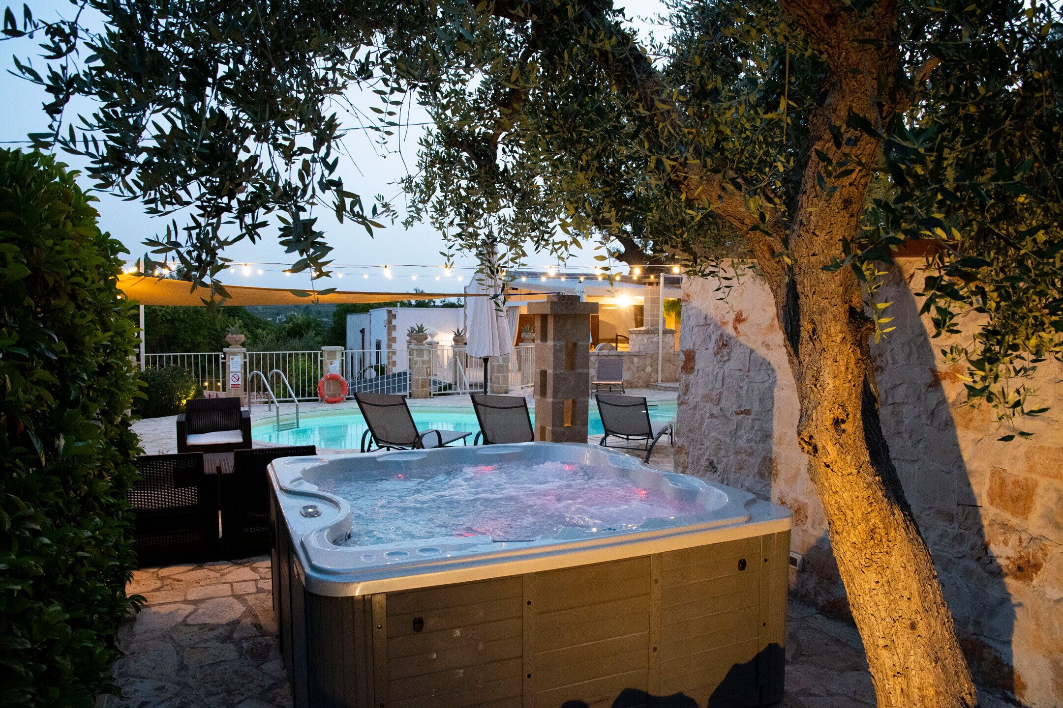 Banheira de hidromassagem particular