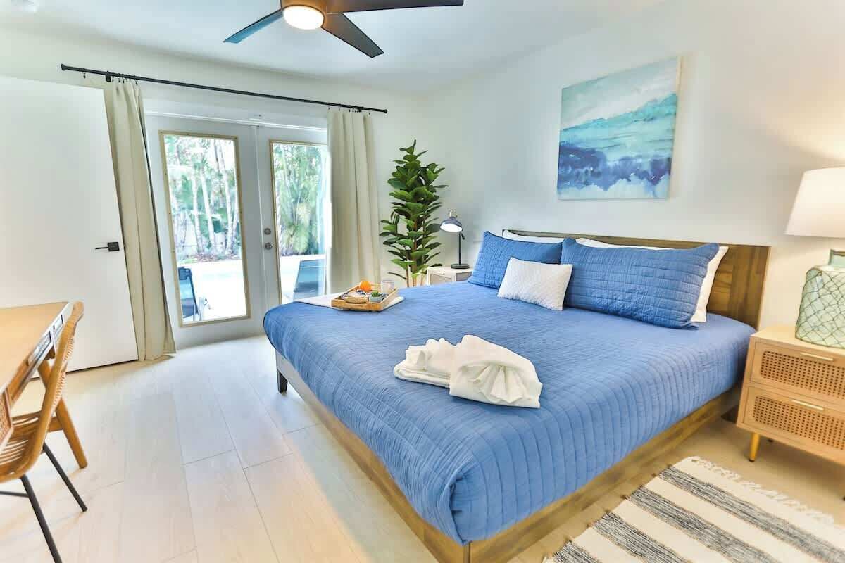 3 soverom, strykejern/-brett, reiseseng for barn og wi-fi