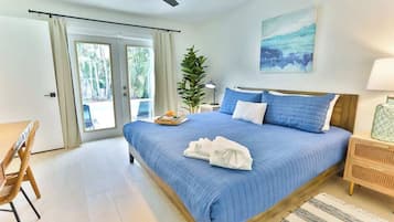 3 habitaciones, tabla de planchar con plancha, cuna de viaje y wifi