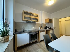 Condo | Private kitchen | Fridge, oven, stovetop, dishwasher