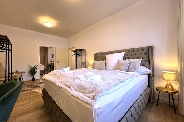 Condo | 2 bedrooms, individually decorated, individually furnished, desk
