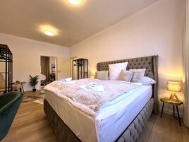 Condo | 2 bedrooms, individually decorated, individually furnished, desk