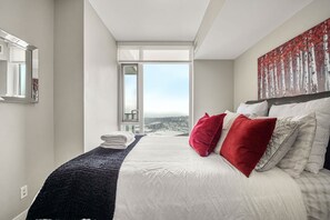 1 bedroom, iron/ironing board, travel crib, WiFi