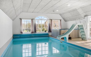 Indoor pool - Stunning home in Ulfborg with sauna (Ulfborg)