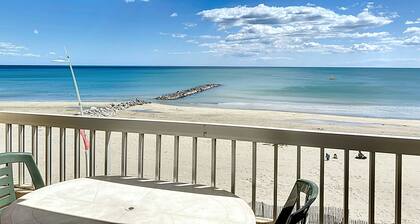 Bel Appartement F2 en 1Ăšre Ligne avec Ascenseur - 4 Pers - Palavas-les-Flots