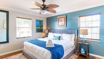 2 chambres, fer et planche à repasser, Wi-Fi, draps fournis