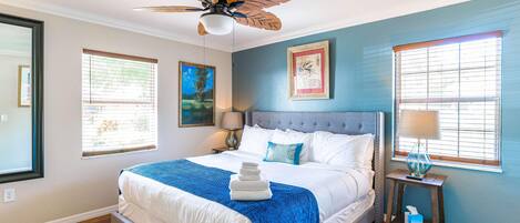 2 室のベッドルーム、アイロン / アイロン台、WiFi、ベッドシーツ