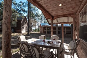 Outdoor dining - Sandoval in the Historic Upper Canyon (Ruidoso)