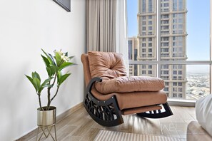 Leilighet – deluxe | 2 soverom, individuelt dekorert, strykejern/-brett og wi-fi (inkludert)