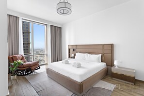 Leilighet – deluxe | 2 soverom, individuelt dekorert, strykejern/-brett og wi-fi (inkludert)