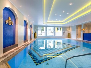Piscine couverte, piscine chauffée
