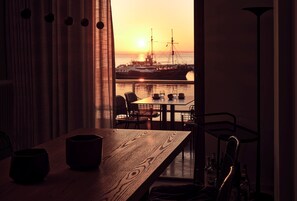 Living area - Monopolio Waterfront Apartment (Zakynthos)