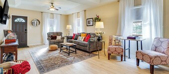 Zanesville Apartment w/ Porch - 3 Mi to Downtown!