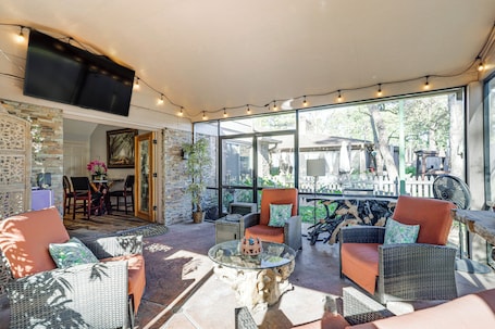 Fachada de la propiedad