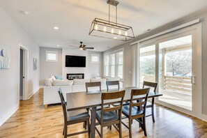 House (3 Bedrooms) | Interior - Family Home on Oak Island: 1 Mi to Beach & Pier! (Oak Island)