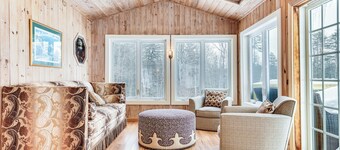 Gore Mountain Retreat: Deck & Game Room