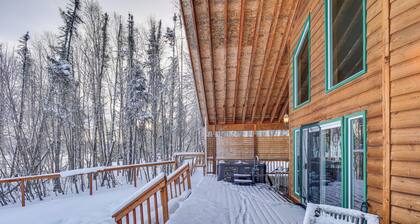 Wasilla 'spruce Moose' Cabin: Lakefront + Hot Tub!