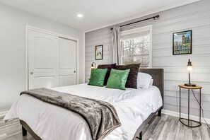 獨棟房屋 (3 Bedrooms) | 3 間臥室、筆電工作空間、熨斗/熨衣板、床單