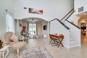 House (5 Bedrooms) | Interior - Hot Tub + Fire Pit: Spacious Cape Coral Oasis! (Cape Coral)