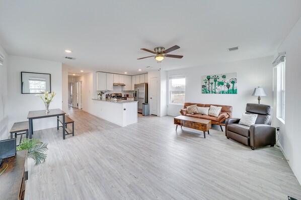 Living area - Pet-friendly San Antonio Home ~ 9 Mi to Lackland! (San Antonio)