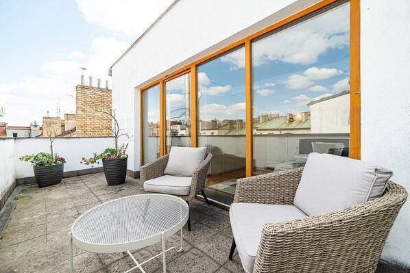 公寓, 2 间卧室, 露台, 城市景观 | 外观