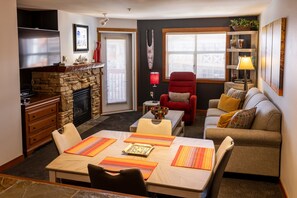 Condo, 1 Bedroom | Living area - 3402 - One Bedroom + Den Deluxe Powderhorn Lodge 1 Condo by RedAwning (Salt Lake City)