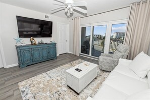 Apartamento, 2 habitaciones | Zona de estar