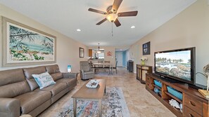 Condo, 2 Bedrooms | Living area | Smart TV