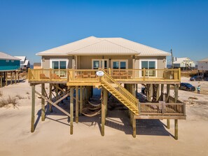 Exterior - Just Beachy - 103 Tecumseh 4 Bedroom Home by RedAwning (Dauphin Island)
