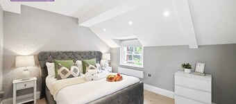 Modern Town Center Apartment | Balcony Access