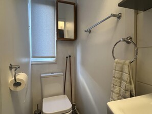 Apartment | Bathroom | Shower, hair dryer, towels - Impeccable 1 Bedroom Flat in Central London (London)