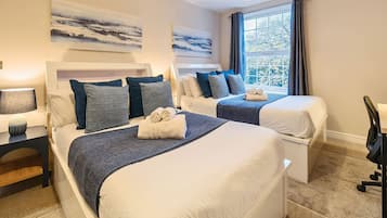 2 soverom, strykejern/-brett, wi-fi og sengetøy