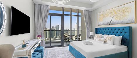 1 bedroom, in-room safe, iron/ironing board, free WiFi