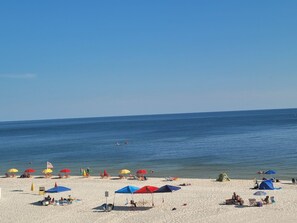 On the beach