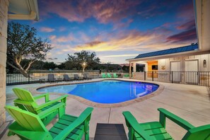 Pool - Pickle Houz, Pickleball Court, Pool, Golf@ Frio River Vacation Rentals (Concan)