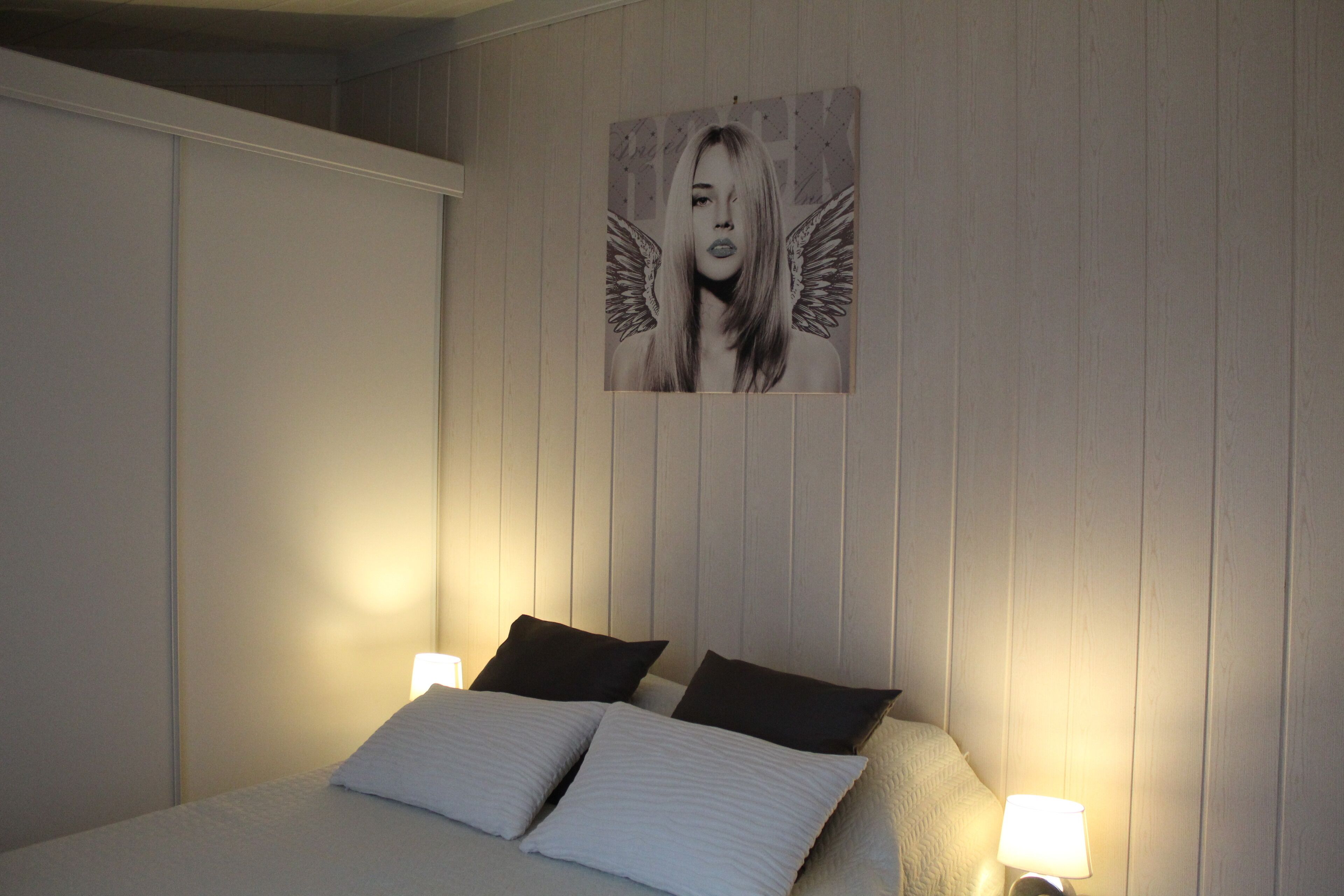 2 bedrooms, iron/ironing board, travel crib, free WiFi