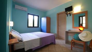 1 camera, Wi-Fi gratuito, lenzuola