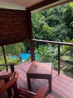 Garden view - Cashew Nut Grove Chalets (Mahé Island)