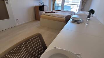 1 makuuhuone, silitysrauta/-lauta, Wi-Fi, vuodevaatteet