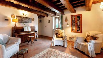 Smart-tv och eldstad