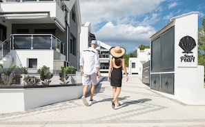 Fassade der Unterkunft